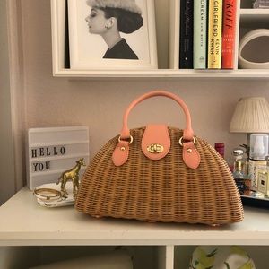 Wicker purse